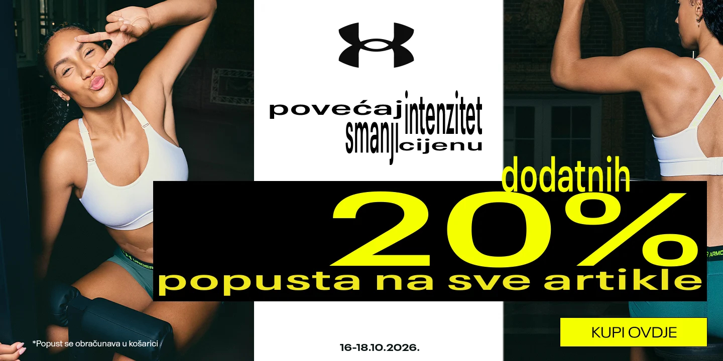 Dodatnih -20% popusta na sve