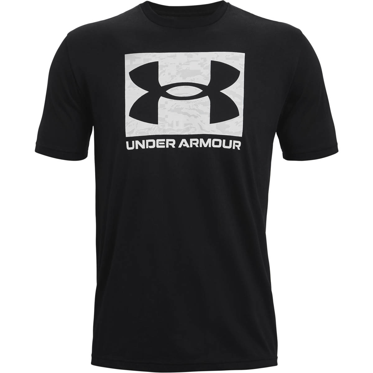 UA ABC CAMO BOXED LOGO SS