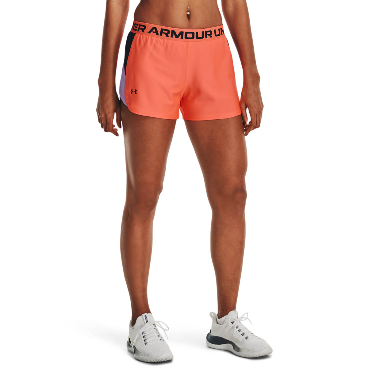 UA PLAY UP SIDE STRIPE SHORT