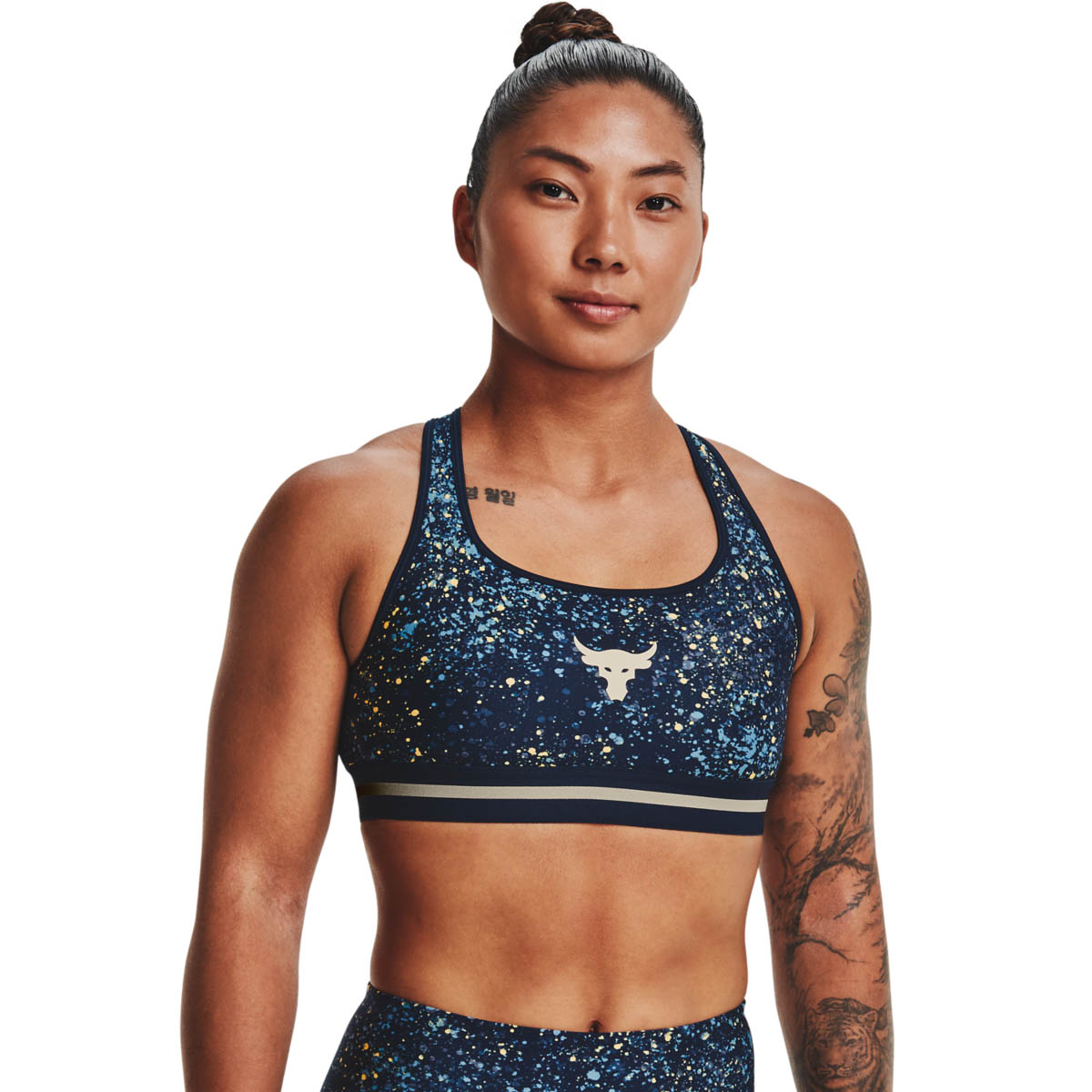 UA Prjct Rock Bra Printed
