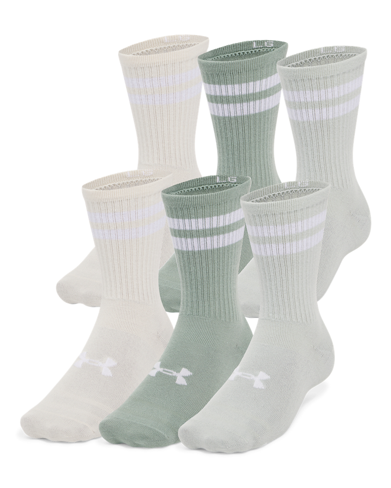 UA ESSENTIAL 6PK CREW