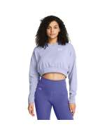 Women's UA Rival Terry Oversized Crop Crew Long Sleeve 