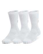 UA Training Cotton Unisex 3-Pack Crew Socks 