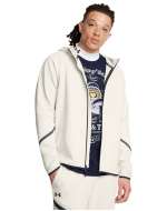 Men's UA Unstoppable Fleece Grid Full-Zip  Long Sleeve 