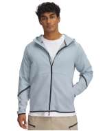 Men's UA Unstoppable Fleece Grid Full-Zip  Long Sleeve 