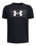 Boys' UA Tech™ Wordmark Logo Short Sleeve 