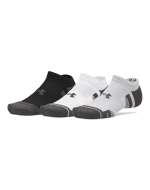 UA Performance Tech Unisex 3-Pack No Show Socks 