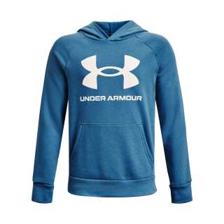 Boys' UA Rival Fleece Big Logo Hoodie