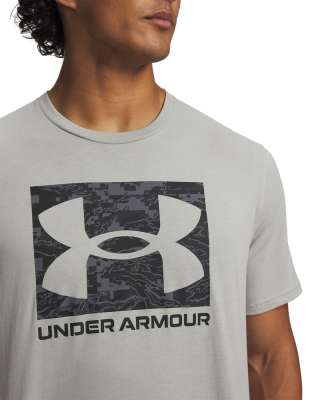 Ua Abc Camo Boxed Logo Ss 
