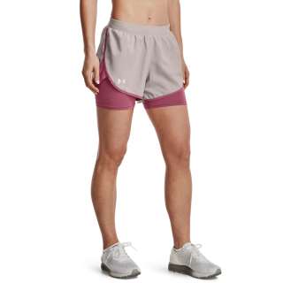 Women's UA Fly-By Elite 2-in-1 Shorts 