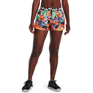 Women's UA Play Up 3.0 Clash Print Shorts