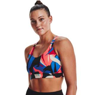 Women's UA RUSH™ SmartForm Mid Printed Sports Bra
