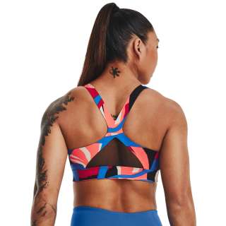 Women's UA RUSH™ SmartForm Mid Printed Sports Bra