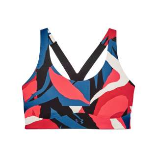 Women's UA RUSH™ SmartForm Mid Printed Sports Bra