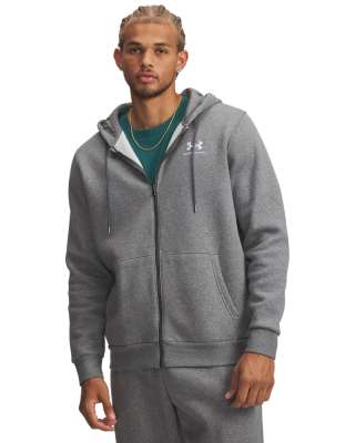 UA Essential Fleece Fz Hood 