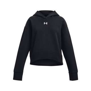Girls' UA Rival Fleece Crop Hoodie
