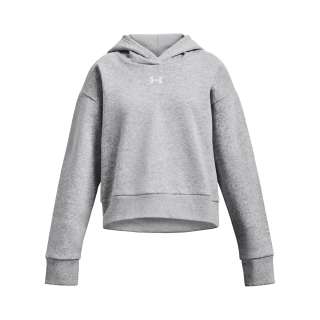 Girls' UA Rival Fleece Crop Hoodie