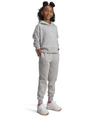 Girls' UA Rival Fleece Joggers