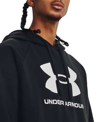 Men's UA Rival Fleece Logo Long Sleeve Hoodie 