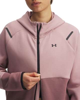 Women's UA Unstoppable Fleece Long Sleeve Full-Zip Jacket 
