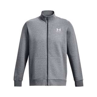 Men's UA Essential Fleece Track Long Sleeve Jacket 