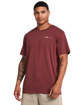 Men's UA Heavyweight Left Chest Logo Repeat T-Shirt