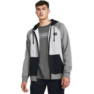 Men's UA Rival Fleece Colorblock Full-Zip 