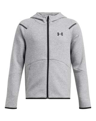 UA Unstoppable Fleece Boys' Full-Zip