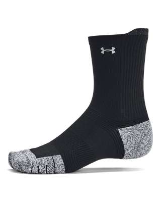 UA ArmourDry® Run Cushion Unisex 3-Pack Mid-Crew Socks 
