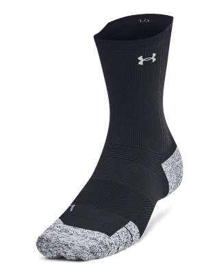 UA ArmourDry® Run Cushion Unisex 3-Pack Mid-Crew Socks 