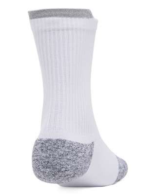 UA ArmourDry® Run Cushion Unisex 3-Pack Mid-Crew Socks 