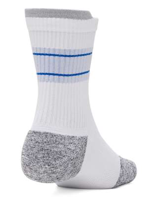 UA ArmourDry® Run Cushion Unisex 3-Pack Mid-Crew Socks 