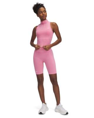 UA Vanish Seamless Washed Women's 18 cm Shorts