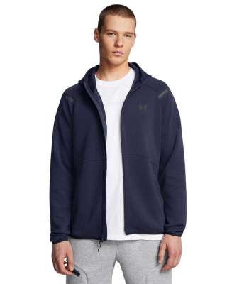 Men's UA Unstoppable Fleece Full-Zip Long Sleeve Hoodie