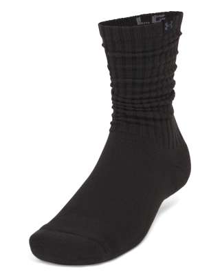 Unisex UA Sportstyle Cotton Scrunch 2-Pack Crew Socks