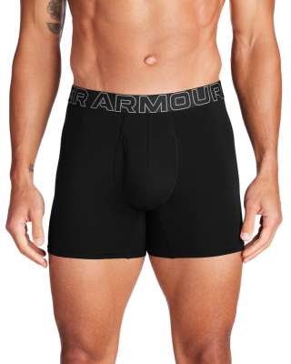 UA Performance Cotton - Solid 6 IN 3PK 