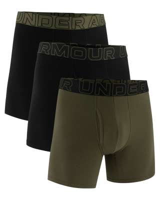 UA Performance Cotton - Solid 6 IN 3PK 