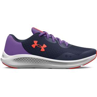 Girls' Grade School UA Charged Pursuit 3 Running Shoes 