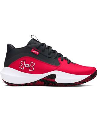 UA Lockdown 7 Grade School Basketball Shoes 