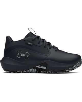 UA Lockdown 7 Grade School Basketball Shoes 