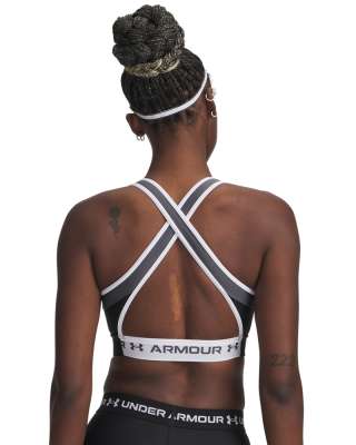 UA Crossback Mid Open Back Women's Sports Bra 