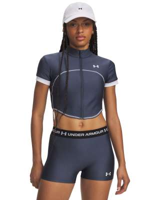 UA Heatgear Novelty SS FZ 