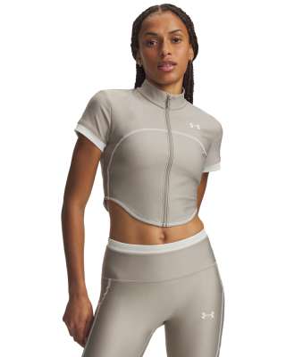 UA Heatgear Novelty SS FZ 