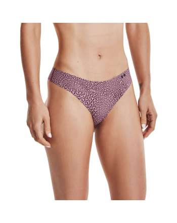 Women's UA Pure Stretch Thong 3-Pack Printed 