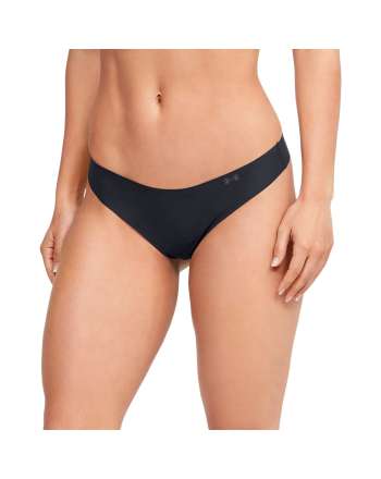 Women's UA Pure Stretch Thong 3-Pack Underwear 