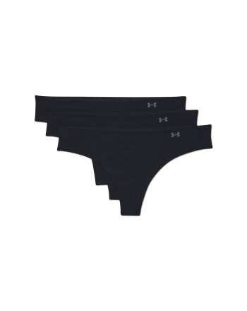 Women's UA Pure Stretch Thong 3-Pack Underwear 