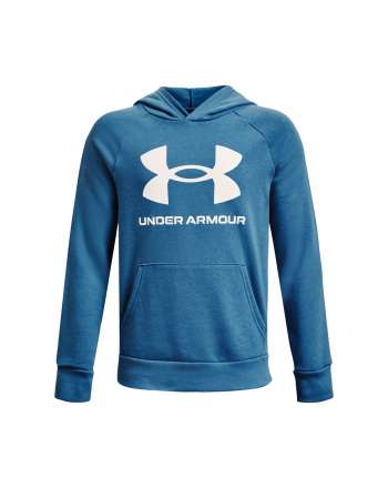 Boys' UA Rival Fleece Big Logo Hoodie 