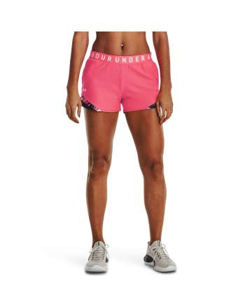 Women's UA Play Up 3.0 Tri Color Shorts 