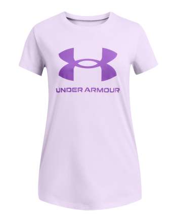Girls' UA Graphic Short Sleeve 