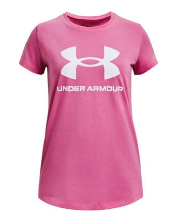 Girls' UA Graphic Short Sleeve 